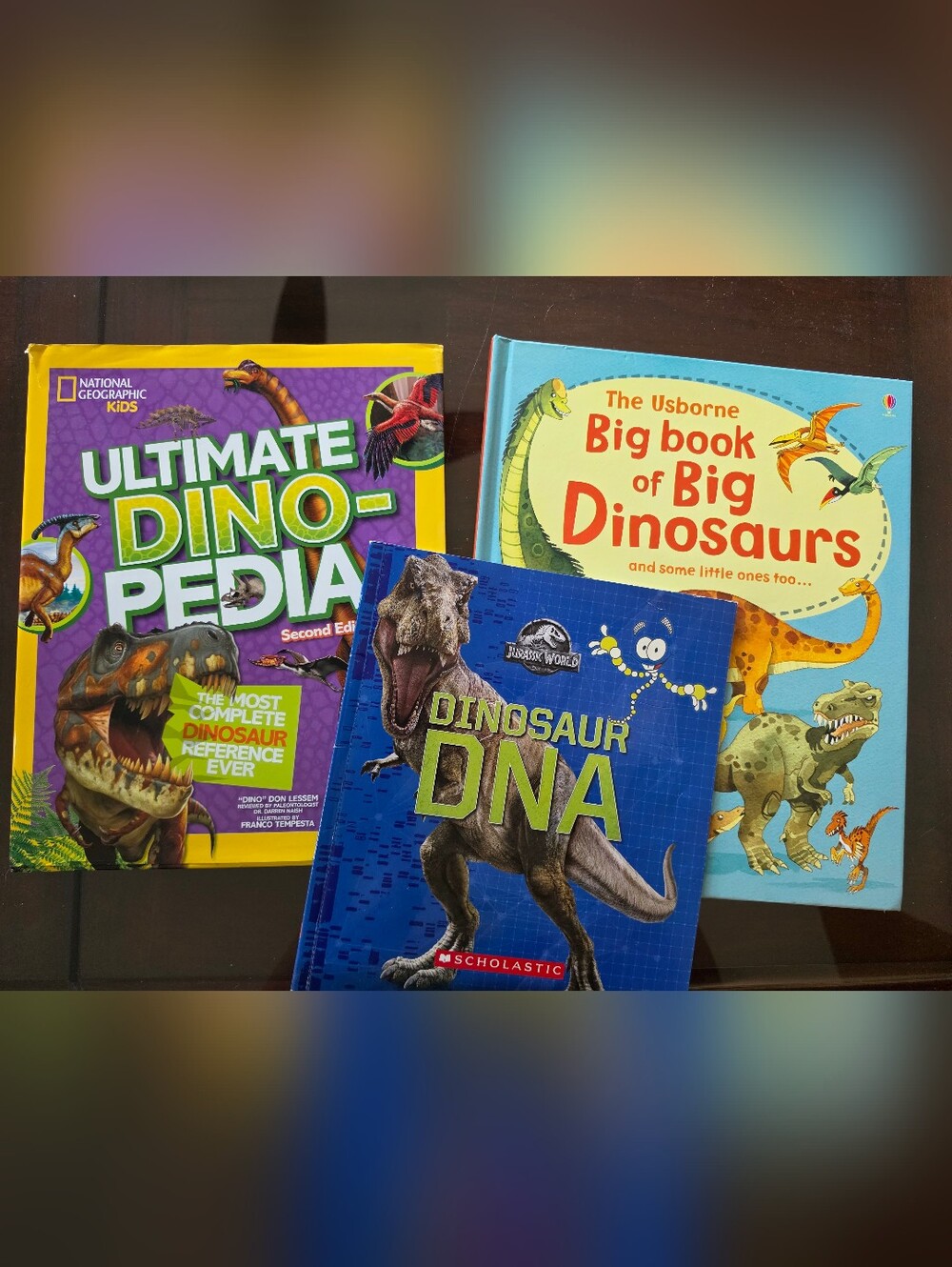 Set Of 3 Dinosaur Kids Book Bundle